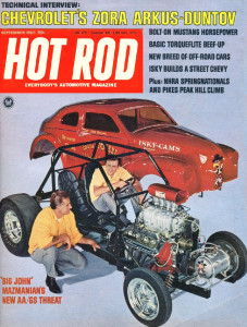HOT ROD 1967 SEPT - DUNTOV SPECIAL, BIG JOHN's AUSTIN